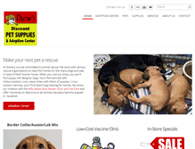 Tablet Screenshot of ddpets.com